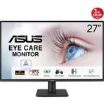 Asus Business VA27AQ 27 Inç Wqhd Monitör (Çerçevesiz, Eye-Care+ Teknolojisi, Epeat Silver, Adaptive-Sync, HDR10, 75 Hz, 16:9 IPS Panel, 2560X1440, Displayport, Hdmı, D-Sub, Hoparlör) - 0,03 ms - 100 Hz
