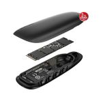 Asus Cobble M.2 Nvme&sata Sıvı Koruması IP55 USB 3.2 Gen2 Type-C Siyah SSD Kutusu 90DD02R0-M09000