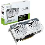 Asus Dual GeForce RTX 4060 OC 8GB GDDR6 Beyaz Ekran Kartı