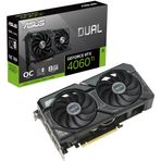 Asus Dual GeForce RTX 4060 TI OC DUAL-RTX4060TI-O8G-SSD 8GB GDDR6 Ekran Kartı