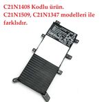 Asus DX992LD, F554LD, R506LD Notebook Batarya