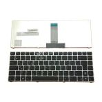 Asus Eee Pc 1215 1215P Notebook Klavyesi - Gri Çer - Siyah - Tr