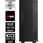 Asus Expertcenter B900MF Core Ultra 7 265 Masaüstü Bilgisayar 48GB RAM 512GB SSD FreeDOS + Per4 USB B9000072650010P431