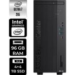 Asus Expertcenter B900MF Core Ultra 7 265 Masaüstü Bilgisayar 96GB RAM 4TB SSD FreeDOS + Per4 USB B9000072650010P325