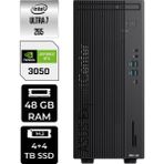 Asus Expertcenter B900MF Core Ultra 7 265 RTX 3050 Masaüstü Bilgisayar 48GB RAM 4TB SSD FreeDOS + Per4 USB B9000072650010P675