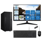 Asus Expertcenter D501MER Intel® Core™ İ7-14700 128GB Ddr5 4tb SSD 8GB/RTX5050 Freedos +23.8" 120Hz Monitör Mini Tower Masaüstü Bilgisayar 238WD501MER27F40+ZETTAUSBBELLEK