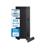 Asus Expertcenter D501mer Intel® Core™ İ7-14700 24Gb Ddr5 256Gb Ssd Intel® Uhd Graphics 770 Wın11pro Mini Tower Masaüstü Bilgisayar Wd501merp06+Zettausbbellek
