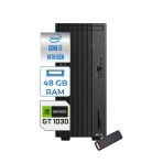 Asus Expertcenter D501mer Intel® Core™ İ7-14700 48Gb Ddr5 512Gb Ssd 4Gb/Gt1030 Freedos Mini Tower Masaüstü Bilgisayar Wd501mer21f17+Zettausbbellek
