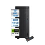 Asus Expertcenter D501mer Intel® Core™ İ7-14700 48Gb Ddr5 512Gb Ssd 4Gb/Gt1030 Wın11pro Mini Tower Masaüstü Bilgisayar Wd501mer21p17+Zettausbbellek