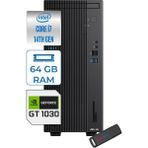 Asus Expertcenter D501MER Intel® Core™ İ7-14700 64GB Ddr5 1tb SSD 4GB/GT1030 Freedos Mini Tower Masaüstü Bilgisayar WD501MER21F23+ZETTAUSBBELLEK - Yok