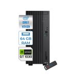 Asus Expertcenter D501mer Intel® Core™ İ7-14700 64Gb Ddr5 4Tb Ssd 4Gb/Gt1030 Wın11home Mini Tower Masaüstü Bilgisayar Wd501mer21h25+Zettausbbellek