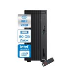 Asus Expertcenter D501mer Intel® Core™ İ7-14700 80Gb Ddr5 1Tb Ssd Intel® Uhd Graphics 770 Wın11pro Mini Tower Masaüstü Bilgisayar Wd501merp28+Zettausbbellek