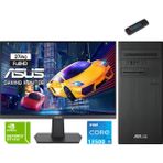 Asus Expertcenter Intel I5 13500 8gb 4tb SSD 4GB/GT1030 27" Monitör WINDOWS11PRO Masaüstü Blgisayar H1S500TE-5135000020W45+ZETTAUSBBELLEK