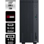 Asus Expertcenter P500MV Core 5 210H Masaüstü Bilgisayar 16GB RAM 4TB SSD FreeDOS + Per4 USB P500C52108512B0DP364