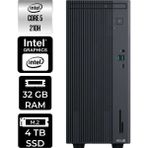 Asus Expertcenter P500MV Core 5 210H Masaüstü Bilgisayar 32GB RAM 4TB SSD FreeDOS + Per4 USB P500C52108512B0DP308