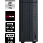 Asus Expertcenter P500MV Core 5 210H Masaüstü Bilgisayar 64GB RAM 1TB SSD FreeDOS + Per4 USB P500C52108512B0DP374
