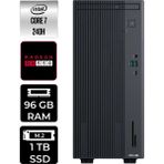 Asus Expertcenter P500MV Core 7 240H Masaüstü Bilgisayar 96GB RAM 1TB SSD FreeDOS + Per4 USB P500C724016512B0DP378
