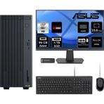 Asus Expertcenter P500MV Core 7 240H Masaüstü Bilgisayar 96GB RAM 4TB SSD 23.8" FHD FreeDOS + Per4 USB P500C724016512B0DP620