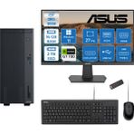 Asus Expertcenter P500MV Intel Core I5-13420H 16GB Ddr5 2tb SSD WIN11HOME 4GB/GT730 100HZ IPS 27" Mon Minitower Masaüstübilgisayar WF5136216512B0DH04+ZETTAUSBBELLEK