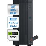 Asus Expertcenter P500MV Intel Core I5-13420H 48GB Ddr5 512GB SSD WIN11HOME 6GB/RTX3050 Minitower Masaüstü Bilgisayar WG7136216512B0DH17+Zettausbbellek