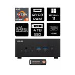 Asus Expertcenter Pn52 R9-5900Hx 48Gb Ram 4Tb Ssd W11Pro Mini Masaüstü Pc & Per4 Bellek 693283959778 693283959778