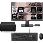 Asus Expertcenter PN64 i7 13700H Mini PC 40GB RAM 4TB SSD 23.8" FHD FreeDOS + Per4 USB PN64BS70310MDP428 - Yok (Free Dos)