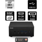 Asus Expertcenter PN64 i7 13700H Mini PC 8GB RAM 1TB SSD FreeDOS + Per4 USB PN64BS70310MDP302 - Yok (Free Dos)