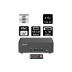 Asus Nuc 15 Pro Slim Intel Core 7 240H 48Gb 4Tb Ssd Fdos Mini Masaüstü Bilgisayar
