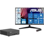 Asus Nuc 15 Pro Slim Kit Intel Core 5-225H 4.9ghz Up 128GB Ddr5 256GB SSD Intel® Graphics Asus 120Hz IPS 27 Inç Fhd Mon. Freedos Mini Masaüstü Bilgisayar RNUC15CRKU50000227F36+ZETTAUSBBELLEK - Yok (Free Dos)