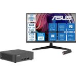 Asus Nuc 15 Pro Slim Kit Intel Core 5-225H 4.9ghz Up 64GB Ddr5 4tb SSD Intel® Graphics Asus 120Hz IPS 27 Inç Fhd Mon. Freedos Mini Masaüstü Bilgisayar RNUC15CRKU50000227F25+ZETTAUSBBELLEK - Yok (Free Dos)