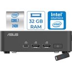 Asus Nuc 15 Pro Slim Kit Intel Core 7-240H 5.2ghz Up 32GB Ddr5 512GB SSD Intel® Graphics WIN11HOME Mini Masaüstü Bilgisayar RNUC15CRKC700002H12+ZETTAUSBBELLEK - Windows 11 Home