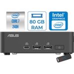 Asus Nuc 15 Pro Slim Kit Intel Core 7-240H 5.2ghz Up 80GB Ddr5 2tb SSD Intel® Graphics WIN11PRO Mini Masaüstü Bilgisayar RNUC15CRKC700002P29+ZETTAUSBBELLEK - Windows 11 Pro