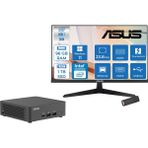 Asus Nuc 15 Pro Slim Kit Intel Core 7-240H 5.2ghz Up 96GB Ddr5 1tb SSD Intel® Graphics Asus 120Hz IPS 23.8 Fhd Mon. WIN11HOME Mini Masaüstü Bilgisayar RNUC15CRKC70000223H33+ZETTAUSBBELLEK - Windows 11 Home