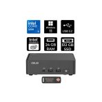 Asus Nuc 15 Pro Slim Ultra 5 225H 24Gb 512Gb Ssd W11P Mini Masaüstü Bilgisayar & Per4 Usb Bellek