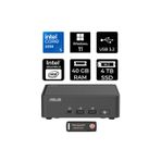 Asus Nuc 15 Pro Slim Ultra 5 225H 40Gb 4Tb Ssd W11H Mini Masaüstü Bilgisayar & Per4 Usb Bellek