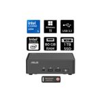 Asus Nuc 15 Pro Slim Ultra 5 225H 80Gb 1Tb Ssd W11H Mini Masaüstü Bilgisayar & Per4 Usb Bellek