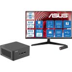 Asus Nuc 15 Pro Tall Kit Intel Core 7-240H 5.2ghz Up 128GB Ddr5 256GB SSD Intel® Graphics Asus 120Hz IPS 27 Inç Fhd Mon. WIN11PRO Mini Masaüstü Bilgisayar RNUC15CRHC70000227P36+ZETTAUSBBELLEK - Windows 11 Pro