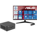 Asus Nuc 15 Pro Tall Kit Intel Core 7-240H 5.2ghz Up 32GB Ddr5 2tb SSD Intel® Graphics Asus 120Hz IPS 27 Inç Fhd Mon. WIN11PRO Mini Masaüstü Bilgisayar RNUC15CRHC70000227P14+ZETTAUSBBELLEK - Windows 11 Pro