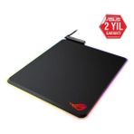 Asus Rog Balteus Qı Rgb Gamıng Mouse Pad Aura Sync Rgb Sert Yüzey Usb Geçişi Kaymaz Kauçuktan Taban Kablosuz Sarj - Siyah