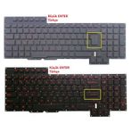 Asus Rog G701VI Işıklı V2 Uyumlu Laptop Klavye
