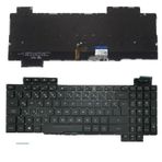 Asus Rog GL703GS Klavye Tuş Takımı Siyah TR Işıklı