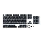 ASUS ROG PBT Çift Kalıplı Tuş Başlığı Seti, ROG RX Optik Mekanik Anahtarlar için, Siyah, 123 Tuş, Tuş Çektirmesi Dahil