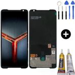 Asus Rog Phone 2 Zs660kl Uyumlu A Kalite Lcd Ekran Dokunmatik + Montaj Seti