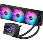 Asus Rog Ryujın Iıı 360 Argb Extreme Sıvı Soğutucu, Asetek Emma Gen8 V2 Pompa, Yüksek Hava Akışı ve Statik Basınç Için Manyetik Argb Fanlar, 3.5" LCD Donanım Takibi ve Özel Gıfler-Siyah - 360MM - Beyaz