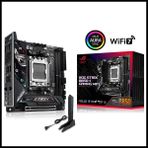 Asus Rog Strix B850-I Gaming Wi-Fi AMD B850 AM5 DDR5 6400 DP HDMI 3xM2 USB3.2 Wi-Fi 6E BT ARGB 2.5G LAN Mini ITX Anakart