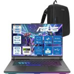 Asus Rog Strix G16 G614JVR 14. Nesil Intel I9-14900HX 96GB Ddr5 4tb SSD RTX4060/8GB 140W 16 Inç (1920 x 1200, Wuxga) 165Hz IPS Freedos Gaming Bilgisayar WN3095F35+ZETTAÇANTA