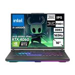 Asus ROG Strix G16 Intel Core i9-14900HX 20-GBDDR5 4 TBSSD 16'' FHD+ 165Hz (8GB-RTX4060-140w) Windows 11 Pro G614JVR-N3243AT70
