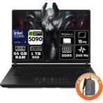 Asus Rog Strix Scar 16 Intel Core Ultra 9 275HX 64GB 1tb SSD RTX5090 24GB Windows 11 Pro 16" 2.5k 240Hz Wqxga Taşınabilir Bilgisayar G635LX-RW144-A17 - 1 TB - 64 GB
