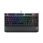 Asus ROG Strix Scope NX TKL Deluxe Cherry MX Red Switch RGB Türkçe Mekanik Oyuncu Klavye siyah