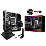 Asus ROG Strix X870-I GAMING WIFI 2xDDR5 2xM.2 HDMI DP Type-C Bluetooth V5.4 Mini ITX AMD Ryzen 9000-8000-7000 Serisi AM5 Soket Anakart